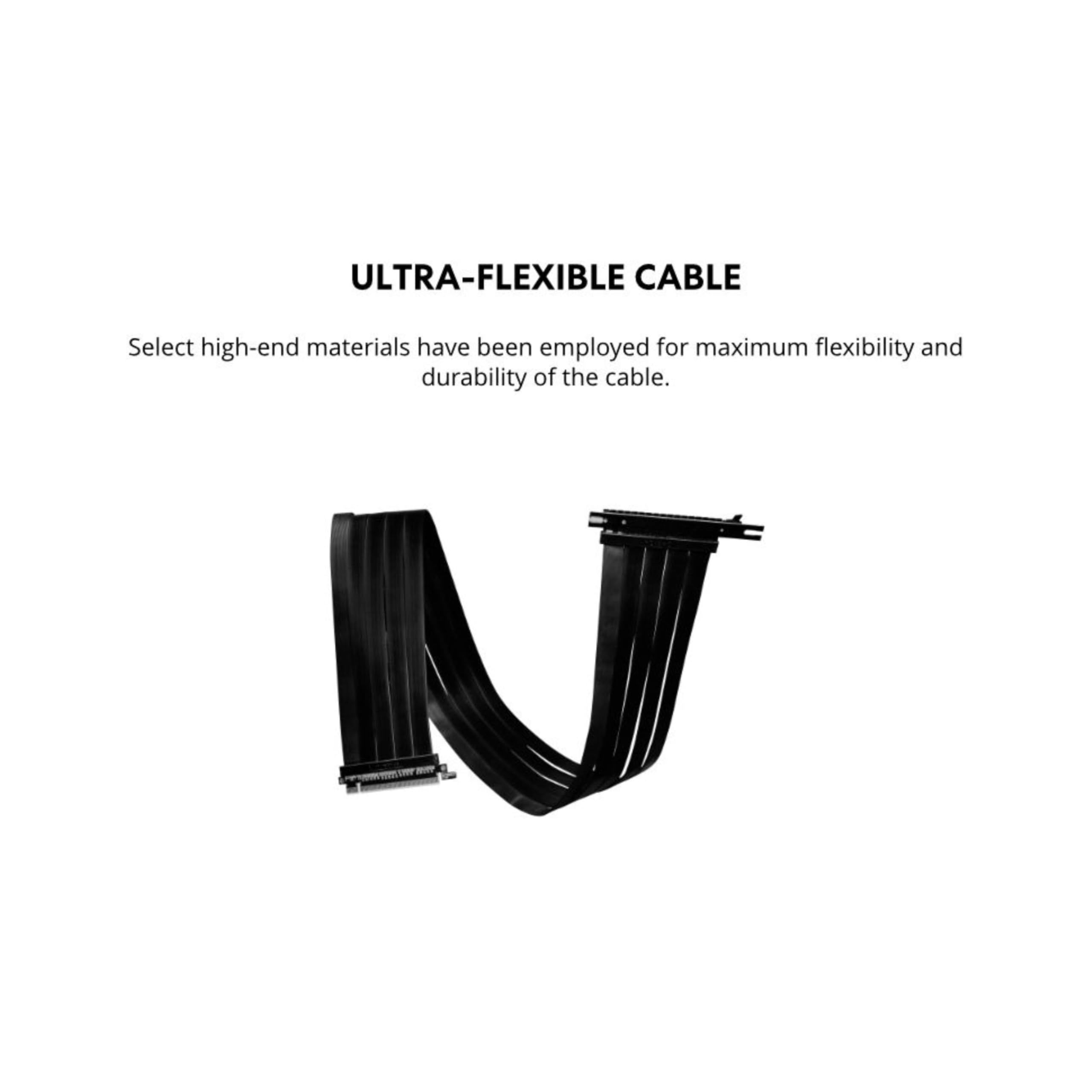 Amazon.com: LIAN LI 900MM PCIE 4.0 Riser Cable - Black